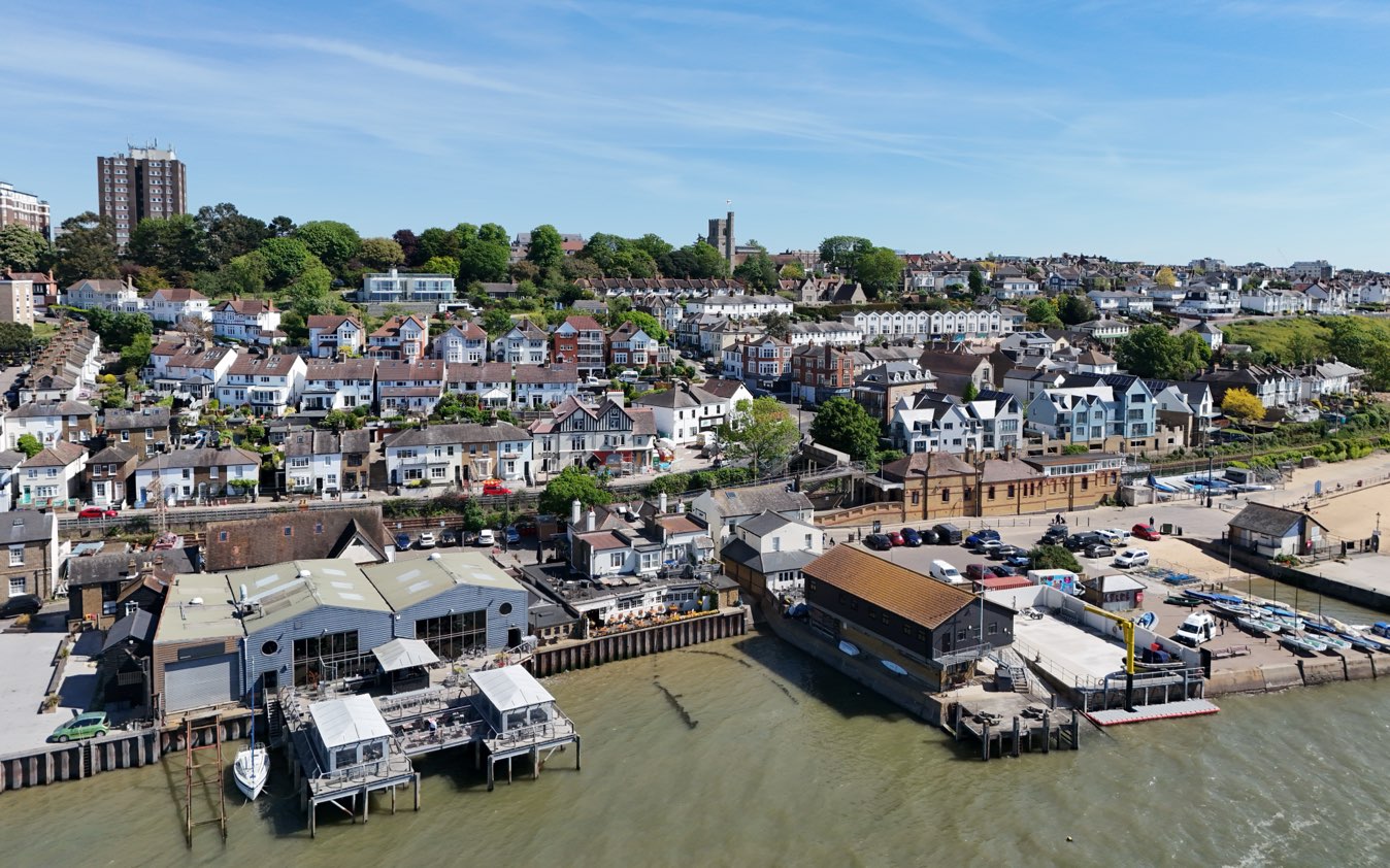 View of Leigh-on-Sea community